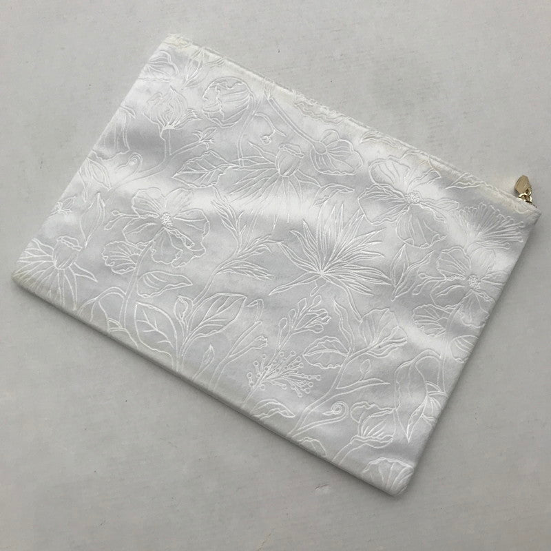 【中古品】【レディース】 DIOR ディオール ノベルティポーチ WHITE ポーチ 小物入れ ※黄ばみあり・箱に傷みあり 208-260804-IO-09-fuzh 万代Net店