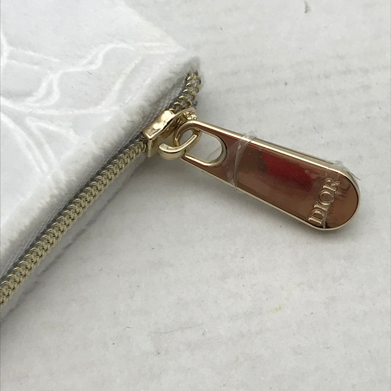 【中古品】【レディース】 DIOR ディオール ノベルティポーチ WHITE ポーチ 小物入れ ※黄ばみあり・箱に傷みあり 208-260804-IO-09-fuzh 万代Net店