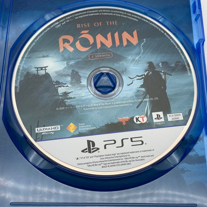 【中古美品】 Rise of the Ronin(ライズ・オブ・ローニン) Z version - PS5ソフト [CERO区分_Z / 18歳以上対象] 026-260602-ky-12-fuz 万代Net店