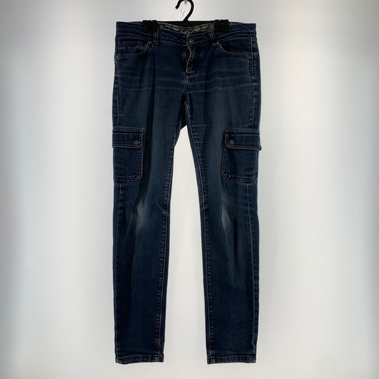 【中古品】【レディース】 PATAGONIA パタゴニア 57010 LOW RISE CARGO JEANS ローライズ カーゴジーンズ 171-260424-ky-10-fuz サイズ：29 カラー：インディゴ 万代Net店