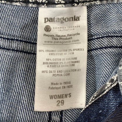 【中古品】【レディース】 PATAGONIA パタゴニア 57010 LOW RISE CARGO JEANS ローライズ カーゴジーンズ 171-260424-ky-10-fuz サイズ：29 カラー：インディゴ 万代Net店