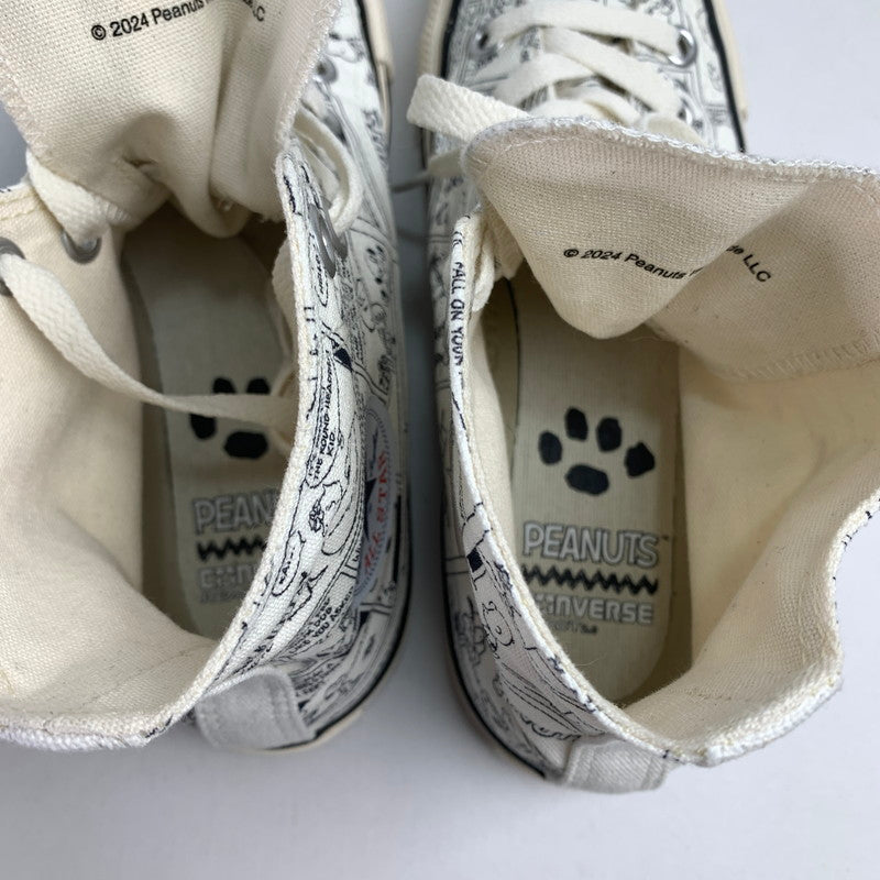 【中古品】【レディース】 CONVERS 1SD795 ALL STAR スニーカー 靴 コンバース 166-250405-st-06-fuz サイズ：23.0cm カラー：ホワイト総柄 万代Net店