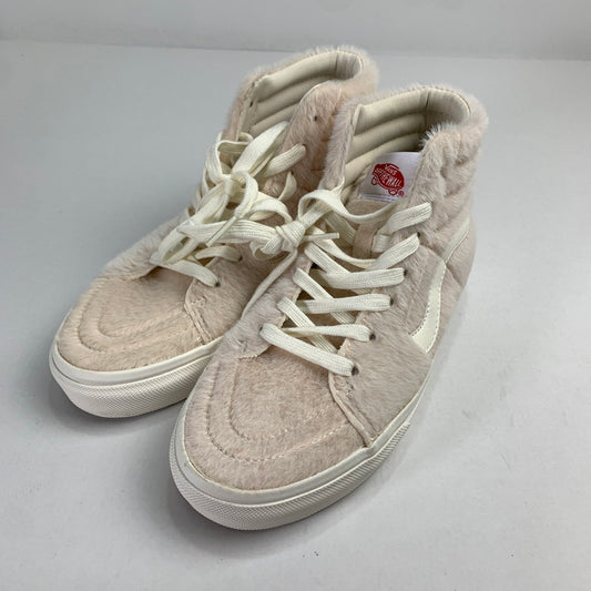 【中古品】【レディース】 VANS V38CF HAIRY SK8-HI スニーカー 靴 ヴァンズ 166-250405-st-05-fuz サイズ：23.0cm カラー：アイボリー 万代Net店