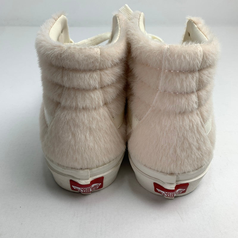 【中古品】【レディース】 VANS V38CF HAIRY SK8-HI スニーカー 靴 ヴァンズ 166-250405-st-05-fuz サイズ：23.0cm カラー：アイボリー 万代Net店