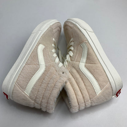 【中古品】【レディース】 VANS V38CF HAIRY SK8-HI スニーカー 靴 ヴァンズ 166-250405-st-05-fuz サイズ：23.0cm カラー：アイボリー 万代Net店