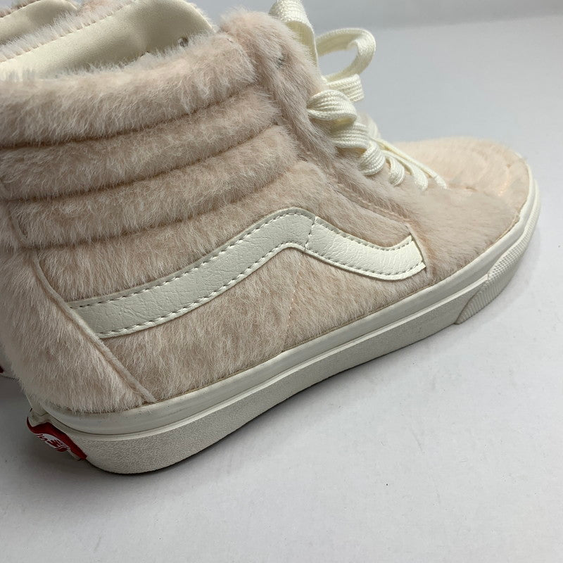 【中古品】【レディース】 VANS V38CF HAIRY SK8-HI スニーカー 靴 ヴァンズ 166-250405-st-05-fuz サイズ：23.0cm カラー：アイボリー 万代Net店