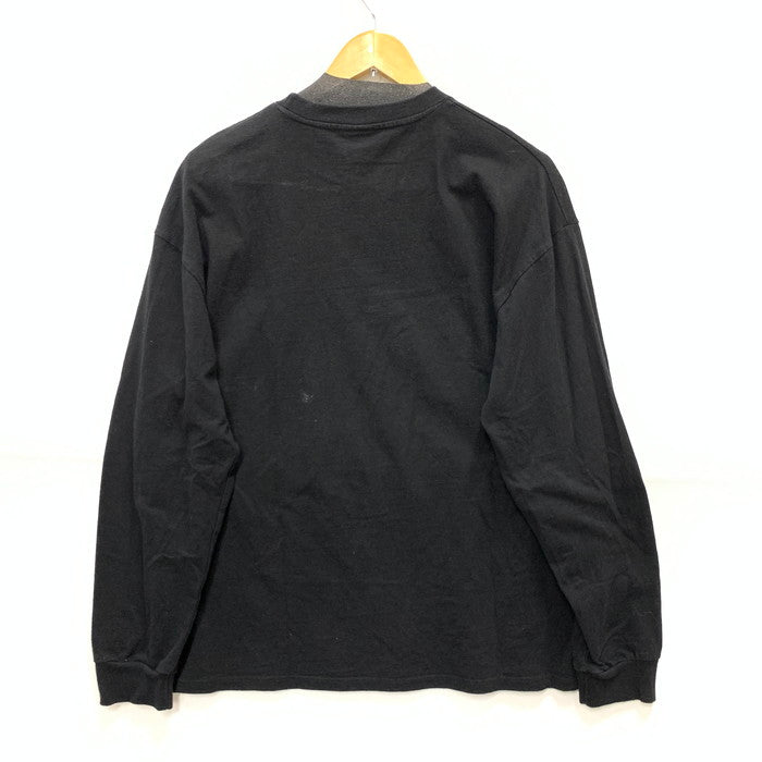 【中古品】【メンズ】 AIRWALK エアウォーク 長袖Tシャツ カットソー トップス ブランド 古着 142-250406-gm-11-fuz サイズ：L カラー：ブラック 万代Net店