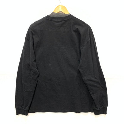 【中古品】【メンズ】 AIRWALK エアウォーク 長袖Tシャツ カットソー トップス ブランド 古着 142-250406-gm-11-fuz サイズ：L カラー：ブラック 万代Net店