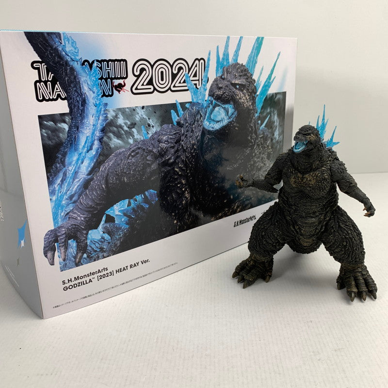 【中古品】 S.H.MonsterArts ゴジラ (2023) 放射熱線Ver. フィギュア 044-260402-io-50-fuzh 万代Net店