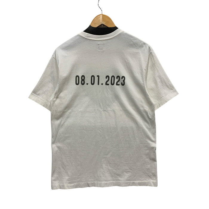 【中古品】【メンズ】 HUMAN MADE ヒューマンメード 半袖Tシャツ カットソー トップス ブランド 古着 142-250329-gm-23-fuz サイズ：M カラー：ホワイト 万代Net店