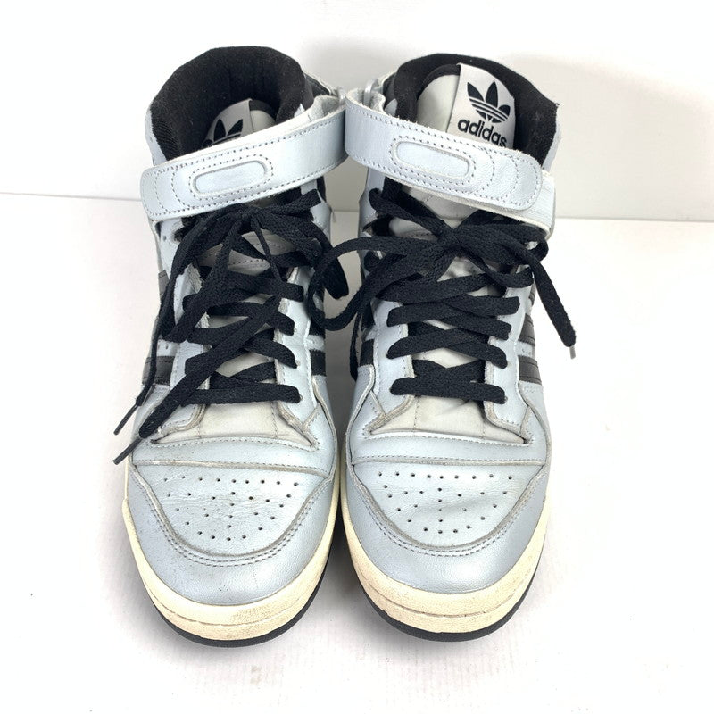 【中古品】【メンズ】 ADIDAS アディダス FARUM 84 フォーラム84 ハイ シルバー HIGE ”SILVER” スニーカー 靴 FZ6302 161-260121-mh-05-fuz サイズ：26.5 カラー：シルバー 万代Net店