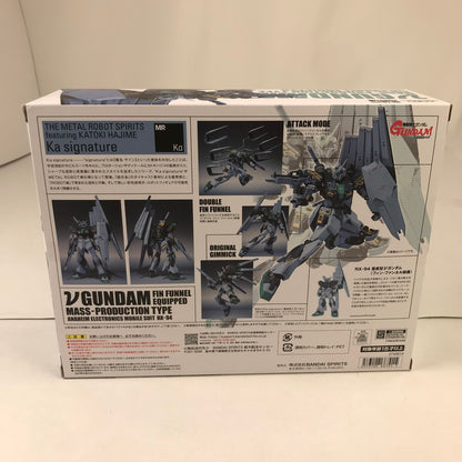 【中古美品】未開封 BANDAI METAL ROBOT魂 RX-94 量産型νガンダム おもちゃ 056-251009-nm-04-fuz 万代Net店