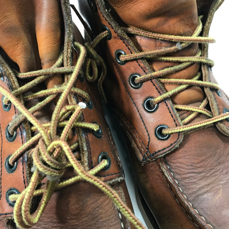【中古品】【メンズ】 REDWING レッドウィング 875 CLASSIC MOC アイリッシュセッター レザー ブーツ 靴 164-250428-mh-15-fuz サイズ：8 カラー：ブラウン 万代Net店