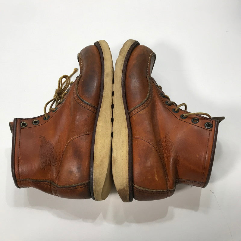 【中古品】【メンズ】 REDWING レッドウィング 875 CLASSIC MOC アイリッシュセッター レザー ブーツ 靴 164-250428-mh-15-fuz サイズ：8 カラー：ブラウン 万代Net店