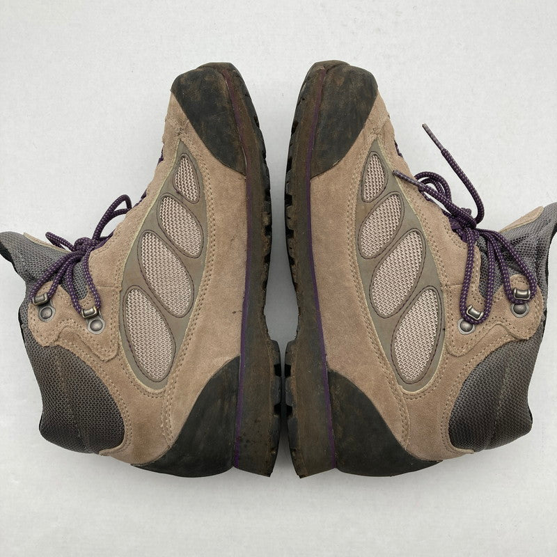 【中古品】【レディース】 mont-bell モンベル GORE-TEX ゴアテックス トレッキングブーツ 靴 167-260929-vt-87-fuzh サイズ：24.5cm カラー：ベージュ 万代Net店