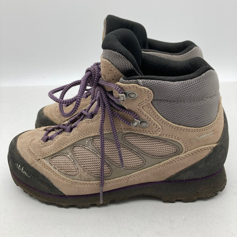 【中古品】【レディース】 mont-bell モンベル GORE-TEX ゴアテックス トレッキングブーツ 靴 167-260929-vt-87-fuzh サイズ：24.5cm カラー：ベージュ 万代Net店