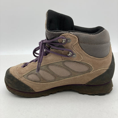【中古品】【レディース】 mont-bell モンベル GORE-TEX ゴアテックス トレッキングブーツ 靴 167-260929-vt-87-fuzh サイズ：24.5cm カラー：ベージュ 万代Net店