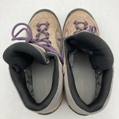 【中古品】【レディース】 mont-bell モンベル GORE-TEX ゴアテックス トレッキングブーツ 靴 167-260929-vt-87-fuzh サイズ：24.5cm カラー：ベージュ 万代Net店