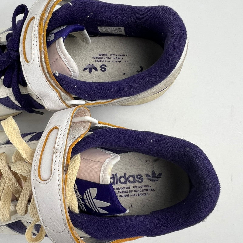 【中古品】【メンズ】 ADIDAS アディダス GW2009 FORUM 84 LOW WHITE-PURPLE SIZE:27.0cm ※使用感有 スニーカー 靴 161-260804-io-14-fuzh 万代Net店