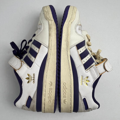 【中古品】【メンズ】 ADIDAS アディダス GW2009 FORUM 84 LOW WHITE-PURPLE SIZE:27.0cm ※使用感有 スニーカー 靴 161-260804-io-14-fuzh 万代Net店