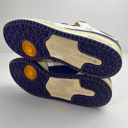 【中古品】【メンズ】 ADIDAS アディダス GW2009 FORUM 84 LOW WHITE-PURPLE SIZE:27.0cm ※使用感有 スニーカー 靴 161-260804-io-14-fuzh 万代Net店