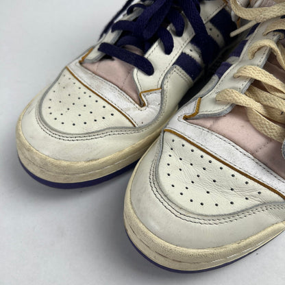 【中古品】【メンズ】 ADIDAS アディダス GW2009 FORUM 84 LOW WHITE-PURPLE SIZE:27.0cm ※使用感有 スニーカー 靴 161-260804-io-14-fuzh 万代Net店
