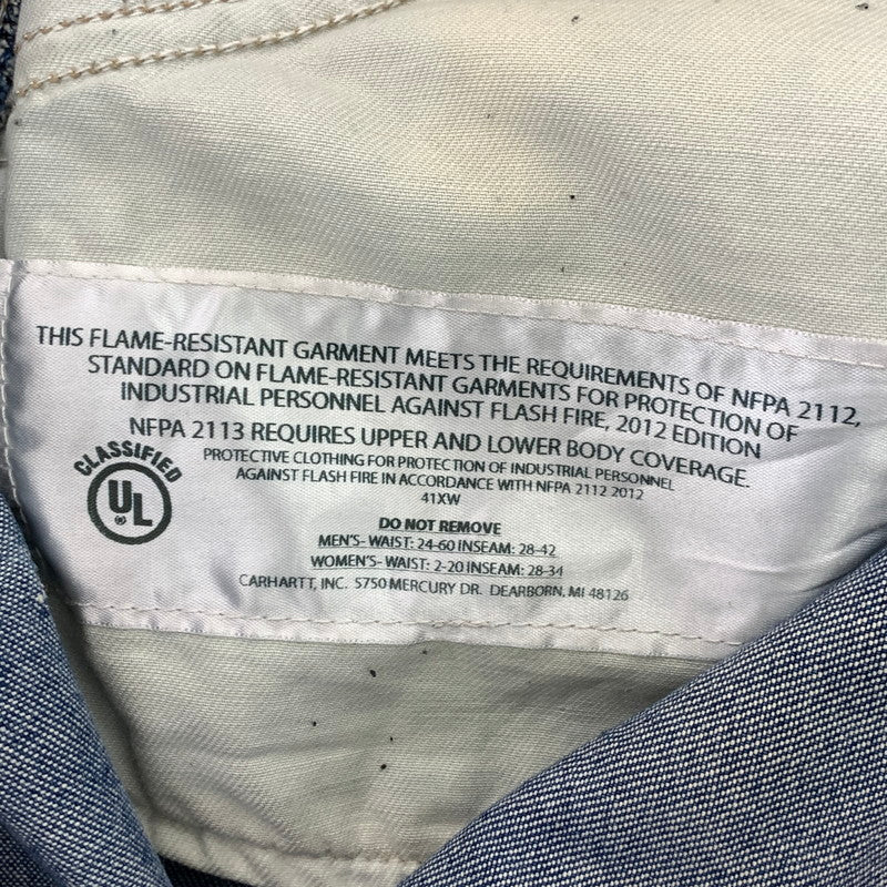 【中古品】【メンズ】 CARHARTT カーハート DENIM PANTS フレームレジスタント ペインターパンツ デニムパンツ ジーンズ 古着 156-250401-nm-01-fuz サイズ：不明（W40くらい） 万代Net店