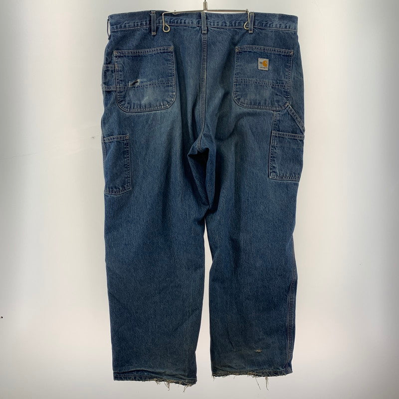 【中古品】【メンズ】 CARHARTT カーハート DENIM PANTS フレームレジスタント ペインターパンツ デニムパンツ ジーンズ 古着 156-250401-nm-01-fuz サイズ：不明（W40くらい） 万代Net店