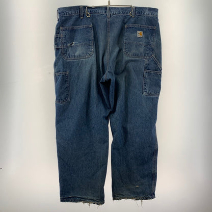【中古品】【メンズ】 CARHARTT カーハート DENIM PANTS フレームレジスタント ペインターパンツ デニムパンツ ジーンズ 古着 156-250401-nm-01-fuz サイズ：不明（W40くらい） 万代Net店