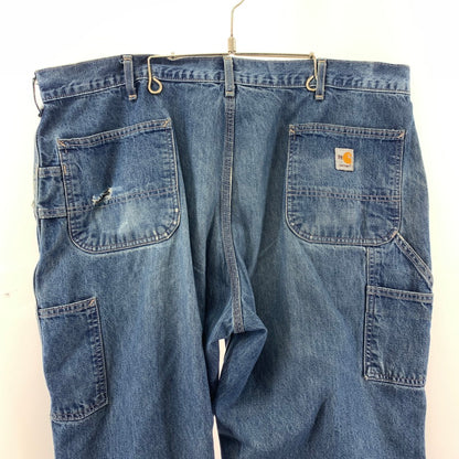 【中古品】【メンズ】 CARHARTT カーハート DENIM PANTS フレームレジスタント ペインターパンツ デニムパンツ ジーンズ 古着 156-250401-nm-01-fuz サイズ：不明（W40くらい） 万代Net店
