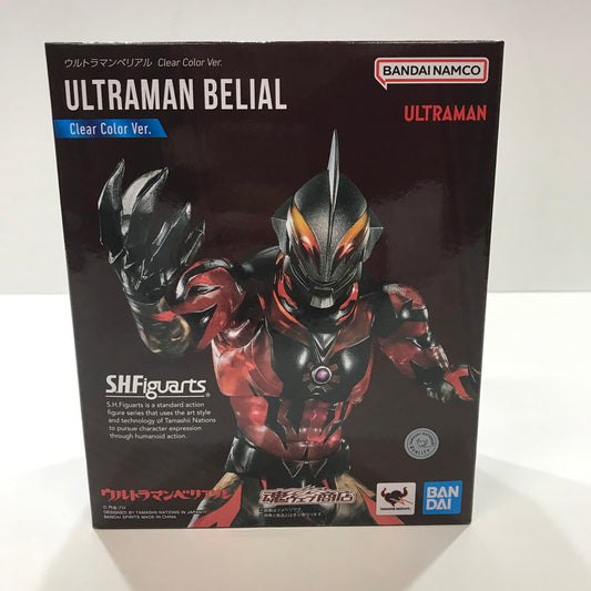 【中古美品】 未開封 S.H.Figuarts エス・エイチ・フィギュアーツ ウルトラマンゼロ ウルトラマンベリアル　Clear Color 044-260212-ky-16-fuz 万代Net店