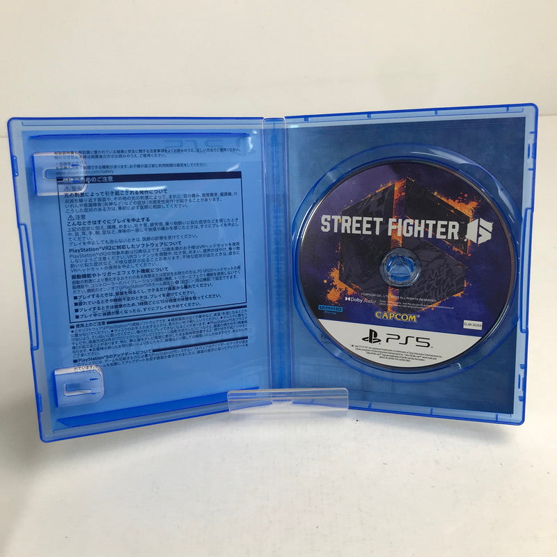 【中古美品】 ストリートファイター6 PS5 プレステ5 ゲームソフト [CERO区分_C/ 15歳以上対象] 026-260611-io-50-fuz 万代Net店