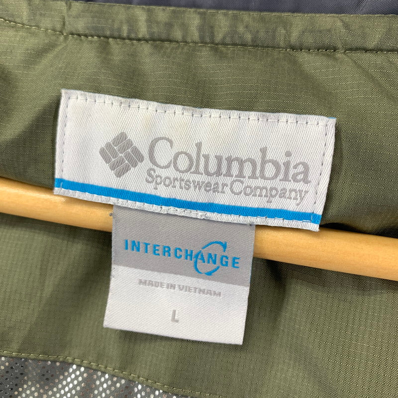 【中古品】【メンズ】 Columbia コロンビア PL3224 ブルーピーク ウィメンズ インターチェンジ ジャケット アウター 古着 144-250502-mh-08-fuz サイズ：L カラー：ベージュ 万代Net店