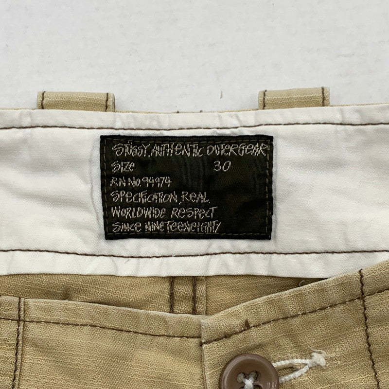 【中古品】【メンズ】 STUSSY ステューシー ベイカーパンツ ボトムス 153-260815-gm-35-fuzh サイズ：30 カラー：ベージュ 万代Net店