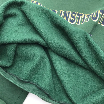 【中古品】【レディース】 GENUS 90‘S ジーナス ナインティーズ スウェット グリーン SIZE:L USA製 汚れ・毛玉・ほつれ・襟ヨレあり 170-260702-io-06-fuzh 万代Net店