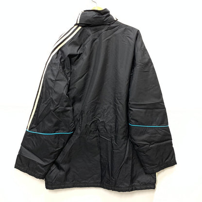 【中古品】【メンズ】 adidas アディダス 90s ベンチコート アウター ジャケット ブランド 古着 145-250406-gm-29-fuz サイズ：US L カラー：ブラック 万代Net店