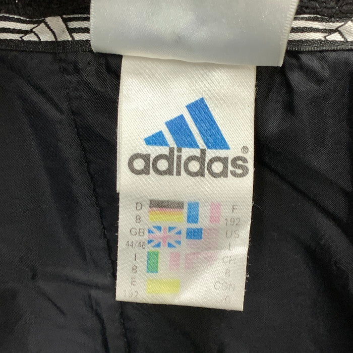 【中古品】【メンズ】 adidas アディダス 90s ベンチコート アウター ジャケット ブランド 古着 145-250406-gm-29-fuz サイズ：US L カラー：ブラック 万代Net店