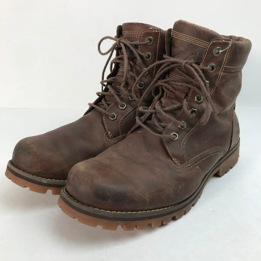 【中古品】【メンズ】 ティンバーランド TIMBERLAND RUGGED WP 6 IN WATERPROOF BOOT ラグ ウォータープルーフ ブーツ 靴 164-260110-ks-08-fuz サイズ：27.5cm カラー：ブラウン 万代Net店