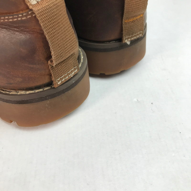 【中古品】【メンズ】 ティンバーランド TIMBERLAND RUGGED WP 6 IN WATERPROOF BOOT ラグ ウォータープルーフ ブーツ 靴 164-260110-ks-08-fuz サイズ：27.5cm カラー：ブラウン 万代Net店