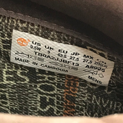 【中古品】【メンズ】 ティンバーランド TIMBERLAND RUGGED WP 6 IN WATERPROOF BOOT ラグ ウォータープルーフ ブーツ 靴 164-260110-ks-08-fuz サイズ：27.5cm カラー：ブラウン 万代Net店