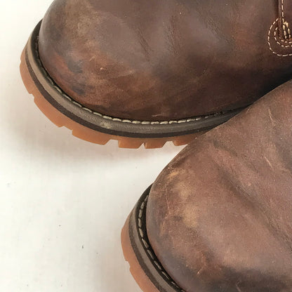 【中古品】【メンズ】 ティンバーランド TIMBERLAND RUGGED WP 6 IN WATERPROOF BOOT ラグ ウォータープルーフ ブーツ 靴 164-260110-ks-08-fuz サイズ：27.5cm カラー：ブラウン 万代Net店