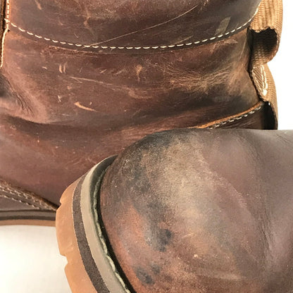 【中古品】【メンズ】 ティンバーランド TIMBERLAND RUGGED WP 6 IN WATERPROOF BOOT ラグ ウォータープルーフ ブーツ 靴 164-260110-ks-08-fuz サイズ：27.5cm カラー：ブラウン 万代Net店