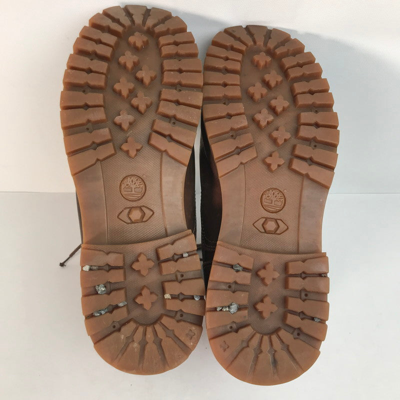 【中古品】【メンズ】 ティンバーランド TIMBERLAND RUGGED WP 6 IN WATERPROOF BOOT ラグ ウォータープルーフ ブーツ 靴 164-260110-ks-08-fuz サイズ：27.5cm カラー：ブラウン 万代Net店