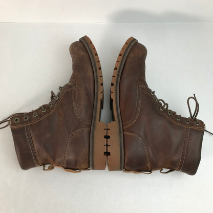 【中古品】【メンズ】 ティンバーランド TIMBERLAND RUGGED WP 6 IN WATERPROOF BOOT ラグ ウォータープルーフ ブーツ 靴 164-260110-ks-08-fuz サイズ：27.5cm カラー：ブラウン 万代Net店