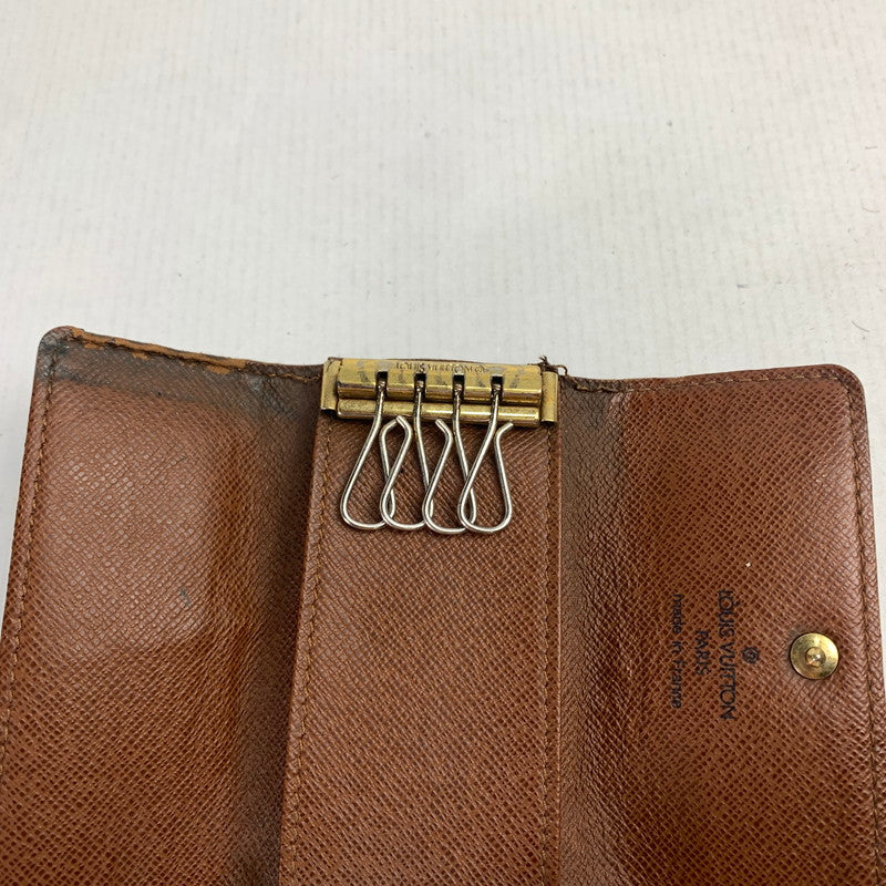 【中古品】【メンズ】 LOUIS VUITTON M69517 ミュルティクレ4 モノグラムキーケース ルイ ヴィトン 179-250510-st-09-fuz カラー：ブラウン 万代Net店