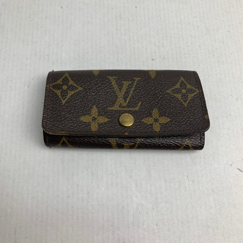 【中古品】【メンズ】 LOUIS VUITTON M69517 ミュルティクレ4 モノグラムキーケース ルイ ヴィトン 179-250510-st-09-fuz カラー：ブラウン 万代Net店