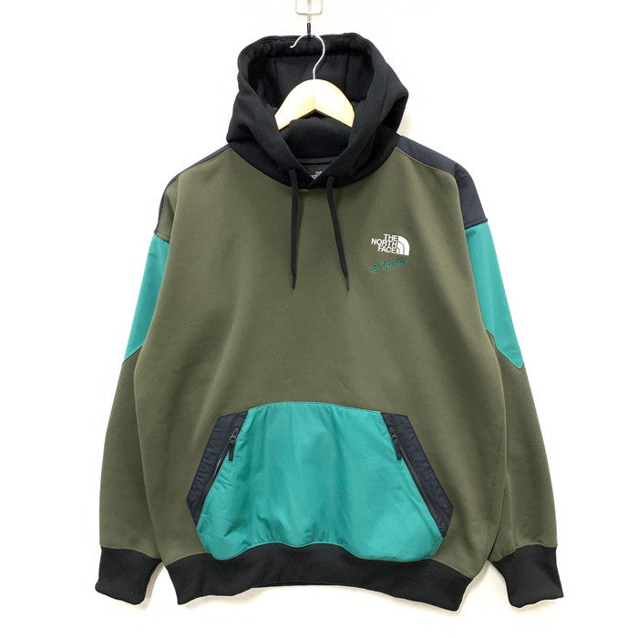 【中古品】【メンズ】 THE NORTH FACE ザ・ノースフェイス NT62215 92EXTREME パーカー トップス ブランド 古着 144-250412-gm-27-fuz サイズ：M カラー：カーキ 万代Net店