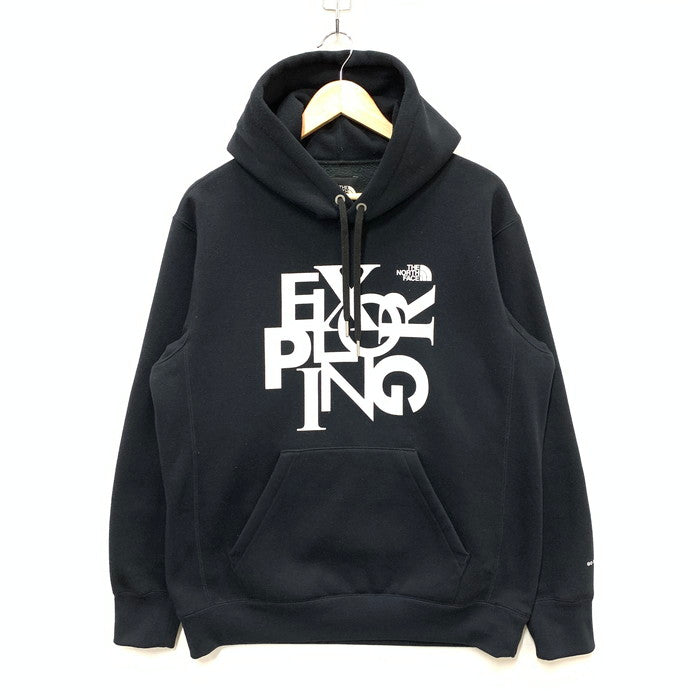 【中古品】【メンズ】 THE NORTH FACE ザ・ノースフェイス NT12332R GO OUT EXPLORING パーカー フーディー トップス ブランド 古着 144-250412-gm-29-fuz サイズ：L カラー：ブラック 万代Net店