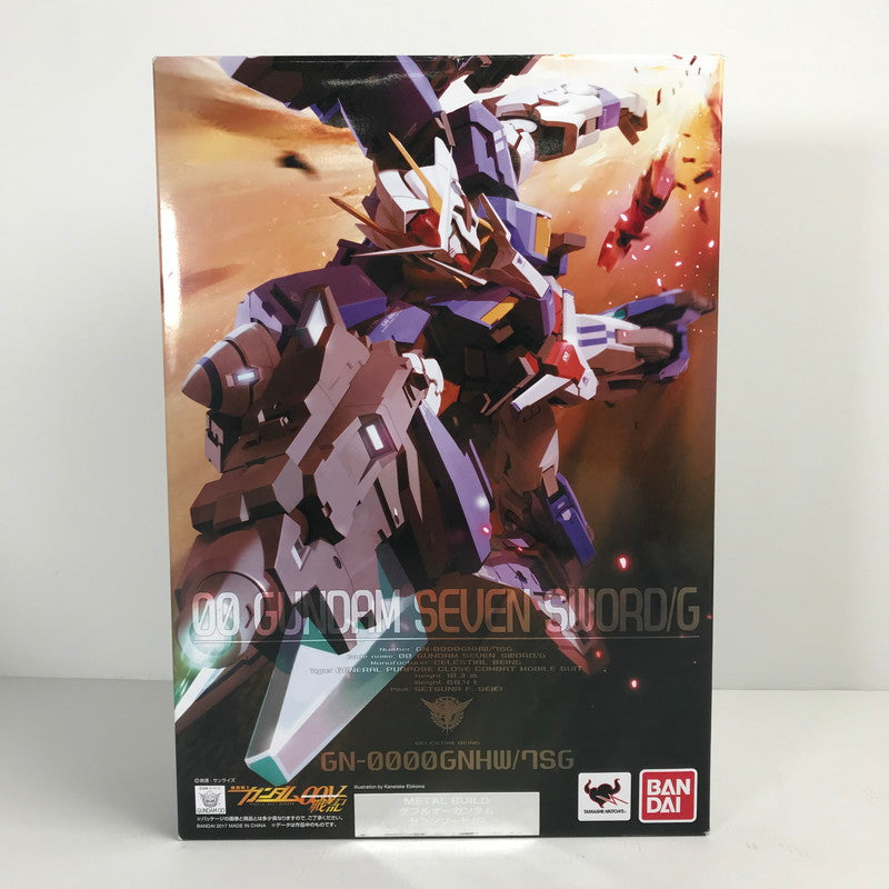 【未使用品】 未開封 機動戦士 ガンダム 00V 戦記 METAL BUILD GN-0000NHW ７SG ダブルオーガンダム セブンソードG フィギュア おもちゃ 064-250409-mh-02-fuz 万代Net店