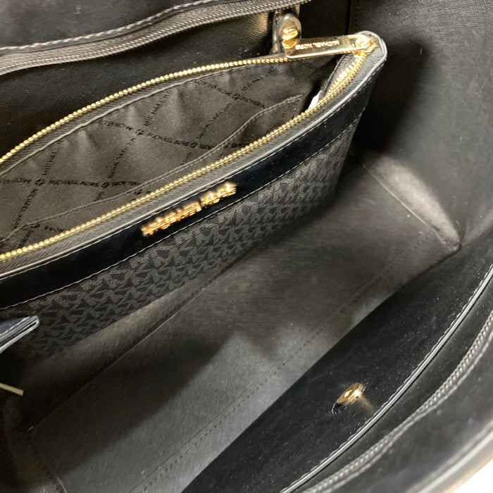 【中古品】【レディース】 Michael Kors マイケルコース 35R3GCFT3T トートバッグ ブランド カバン 188-250412-gm-15-fuz カラー：ブラック 万代Net店